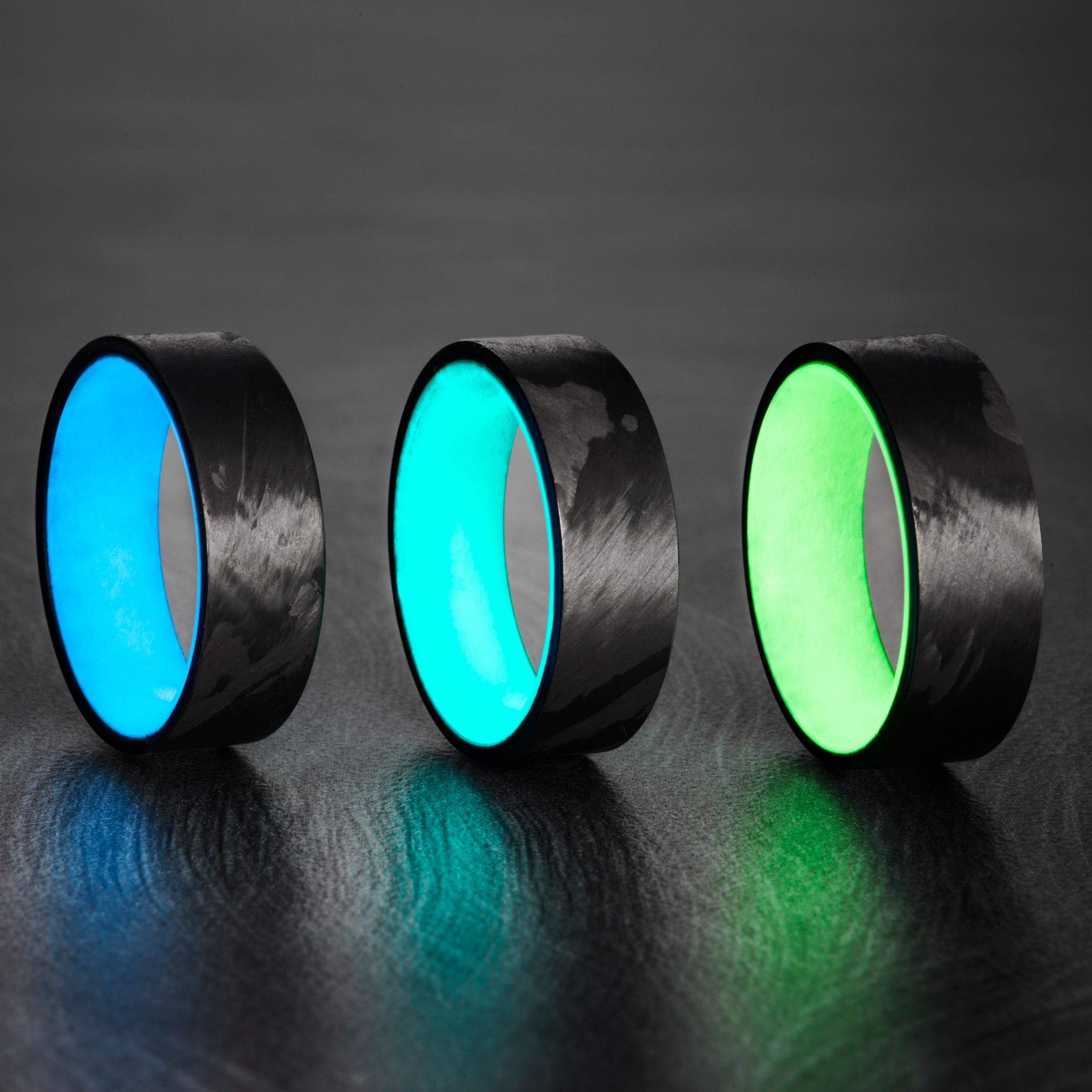 Kronos Carbon Fiber Glow Ring from Carbon 6 Carbon6