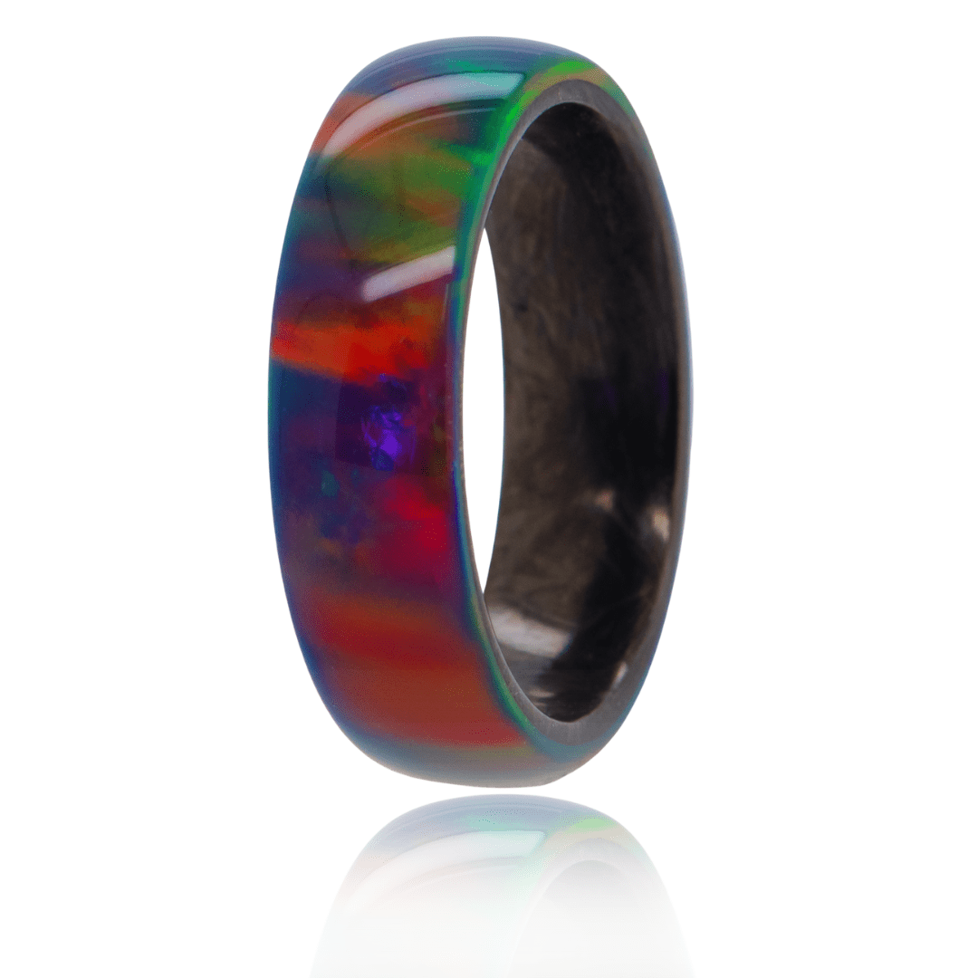 Aurora Opal Ring Carbon6